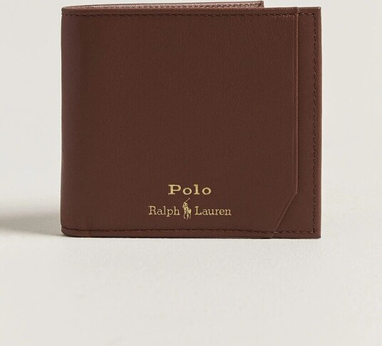 Polo Ralph Lauren Smooth Leather Wallet Saddle