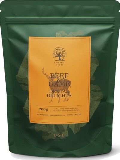 Essential Foods Beef Game Dental Delights 200 G