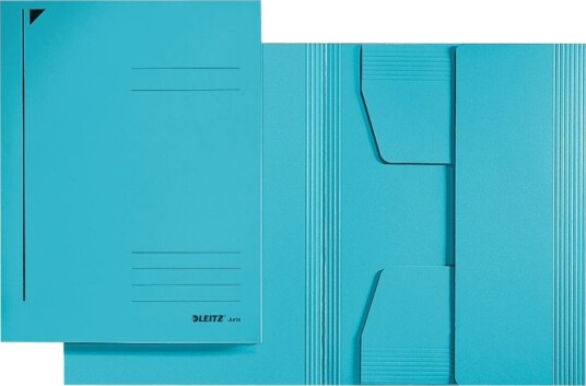 Leitz 3 Fliksmappe For A3 297 X 420 Mm Kapasitet: 250 Ark Blå Leitz 3 Fliksmappe For A3 297 X 420 Mm Kapasitet: 250 Ark Blå