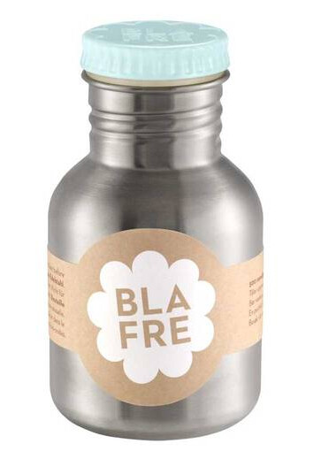 Blafre Stålflaske Til Barn 300 Ml. Lys Blå