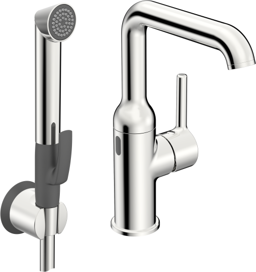 Oras Optima Style Hybrid 2617FHZ Servantkran Med Handdusj Bluetooth Baderom