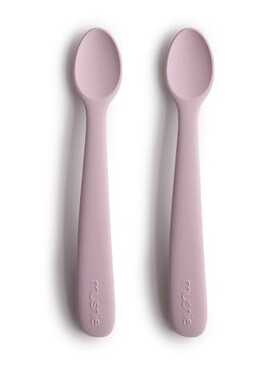 mushie Silikonskje 2 deler Soft Lilac