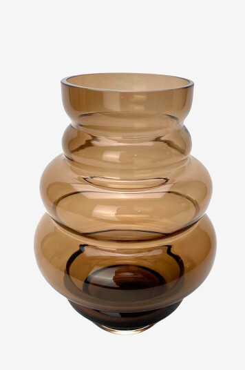 Zelected by Houze   Vase Diana   Brun