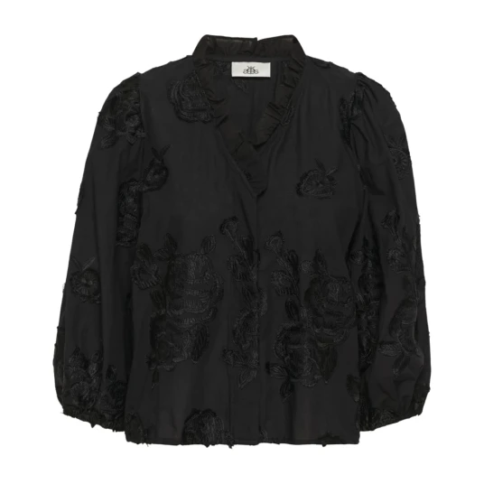 Karen By Simonsen Kbermine Shirt Black 36 Karen By Simonsen Kbermine Shirt Black 36