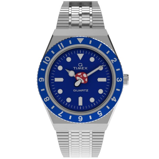 Timex Timex x Seconde/Seconde/ Steel 38mm Blue Dial
