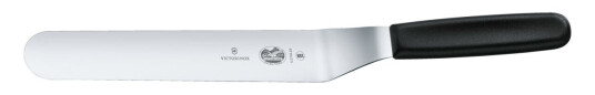 Victorinox Spatel Swiss Classic vinklet; Bladlengde 25 cm 36.1 cm L; Sølvfarge/Svart Victorinox Spatel Swiss Classic vinklet; Bladlengde 25 cm 36.1 cm L; Sølvfarge/Svart