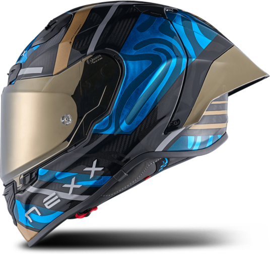 Nexx Helhjelm  X.R3R Swirl Himmelblå
