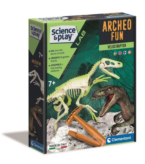 Clementoni Archeo Fun Velociraptor 78775 Clementoni Archeo Fun Velociraptor 78775