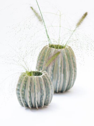 Ylvaya Design Bølger Vase D= 10,5 cm H= 10