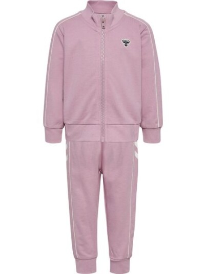 Hummel Mini Co track suit mauve shadow 110