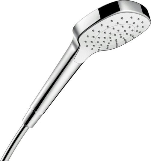 Hansgrohe Croma Select E 1jet hånddusj Med  stråletype, Hvit/Krom