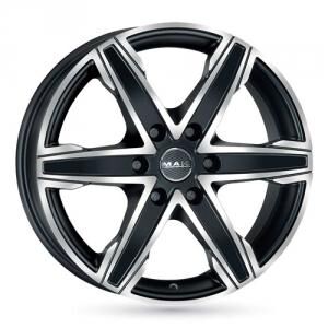 MAK King6 Black Machined Face 6,5x16 6/139,7 ET20 B106