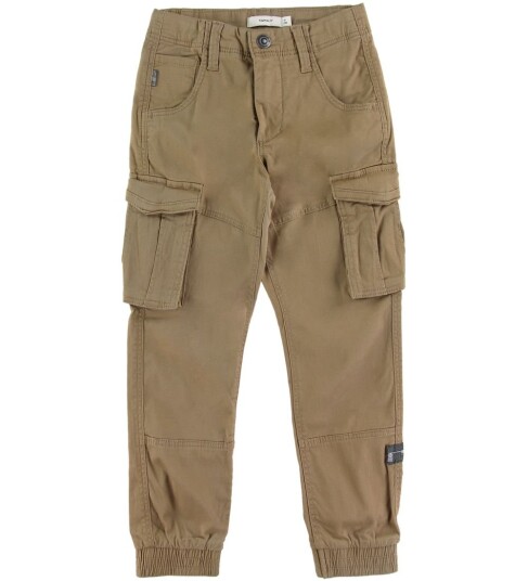 name it Nkmryan Cargo R Twi Pant 2222-Ba Noos Beige 128