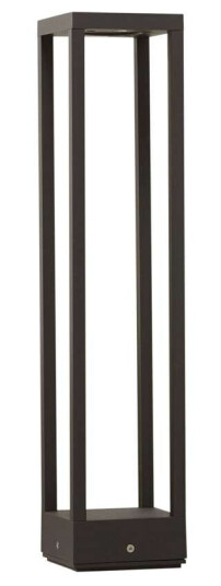 Lucande LED-veilampe Carlota, mørkegrå, 65 cm Lucande LED-veilampe Carlota, mørkegrå, 65 cm