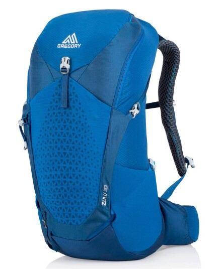 Gregory Zulu 30L Empire Blue S/M Ryggsekk Herre