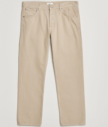 NN07 Sonny Straight Fit 5 Pocket Pants Oat