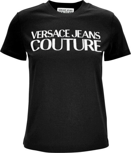 Versace Dame Topper Svart 2XS,