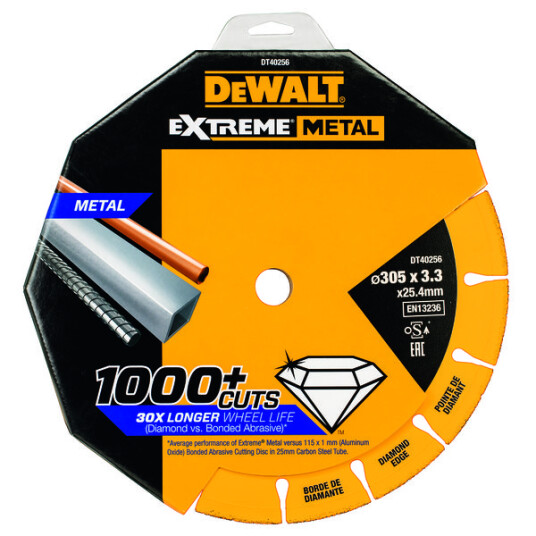 Dewalt Kappeskive metall 300x25,4x3,3mm dt40256-qz