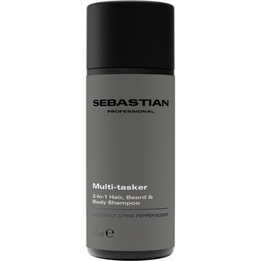 Sebastian Professional 3-i-1 Shampoo for Men - Hår, Skjegg og Kropp Sebastian Professional 3-i-1 Shampoo for Men - Hår, Skjegg og Kropp