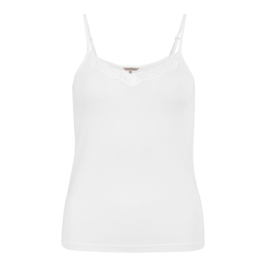 Lady Avenue Pure Silk Jersey Lace Camisole XL