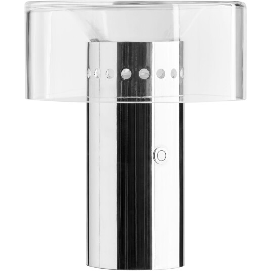 Halo Bordlampe Bærbar Krom / Klar Halo Bordlampe Bærbar Krom / Klar
