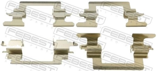 FEBEST 0403-CS1AF Monteringssett, bremseklosser FEBEST 0403-CS1AF Monteringssett, bremseklosser