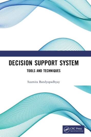 Decision Support System Av Susmita (University Of Burdwan Wb India) Bandyopadhyay