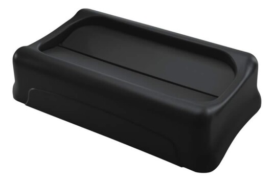 Rubbermaid FG267360BLA Vippelokk svart Lager & miljø Rubbermaid FG267360BLA Vippelokk svart Lager & miljø