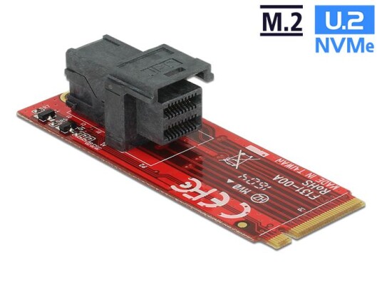 DELOCK Adapter M.2 Key M >SFF-8643 NVMe DELOCK Adapter M.2 Key M >SFF-8643 NVMe