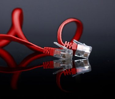 shiverpeaks Patchkabel UTP Cat.6 Slim-Line rot 1,0 m