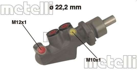 Hovedbremsesylinder METELLI 05 0478