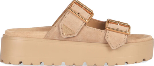 Prada Dame Sko Beige 37 EU, Prada Dame Sko Beige 37 EU,