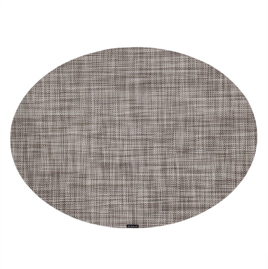 Chilewich Mini Basketweave 36x49 Cm Gravel Bordbrikker