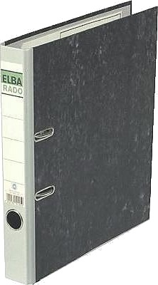 Elba Rado A4 Aluminium Fotoark Kartong Sort Grå Hvit 280 Ark 5 Cm