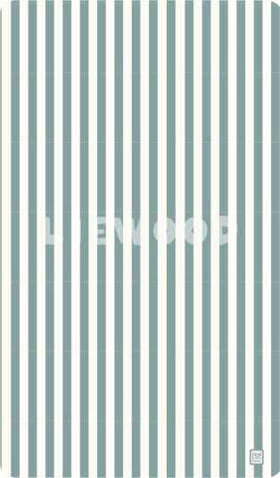 Liewood Summer Beach Towel Peppermint / Creme De La Creme