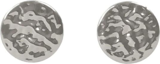 SNÖ of Sweden Union Bridget Hammered Ear Plain S Onesize Silver ONE SIZE