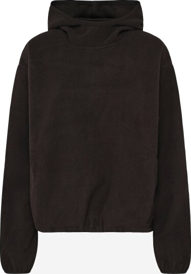 Rains Fleece Hoodie Brown L