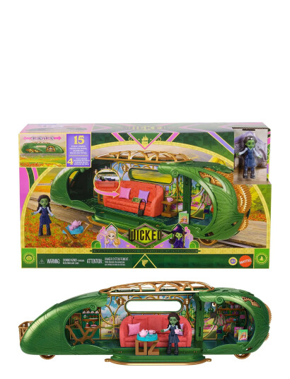 Wicked Small Doll Train Green One Size