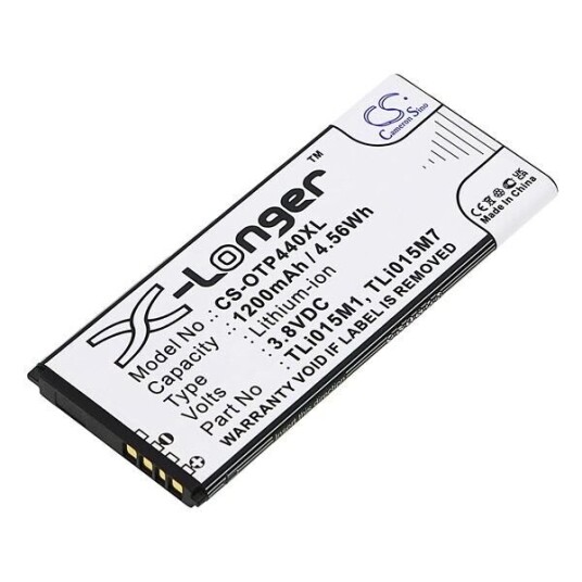 Alcatel One Touch Pixi 4 4.0 batteri (1200 mAh 3.8 V)
