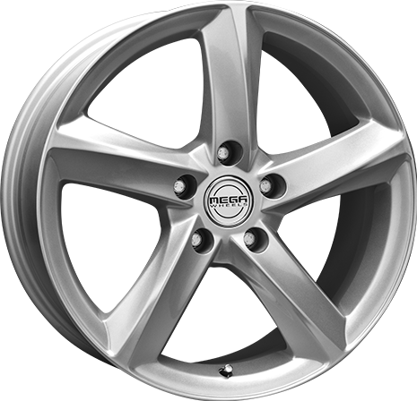 Mega Wheels Tigera Silver Silver 6.5 x 15 CB73,20 ET37 4/100 6.5 x 15