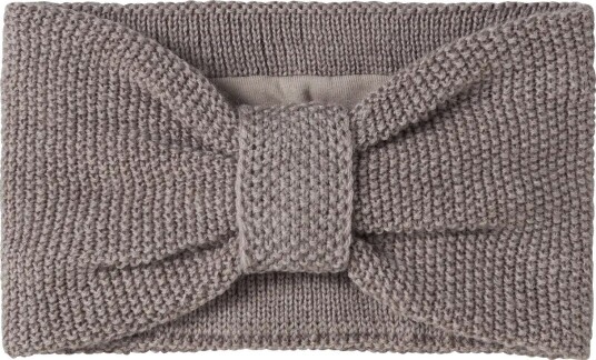 Name It Wrilla Wool Knit Headband Grå 54/55
