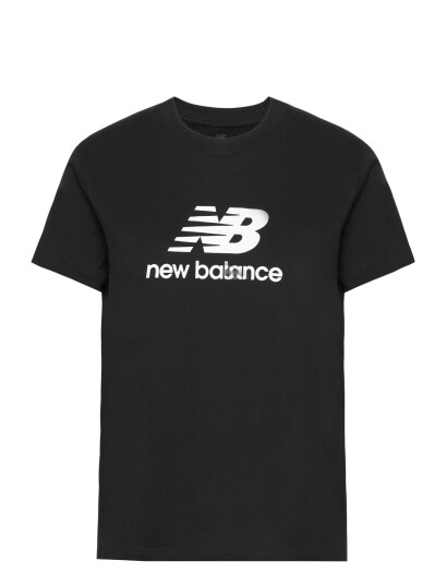 New Balance Sport Essentials Jersey Logo T-Shirt - Black - M