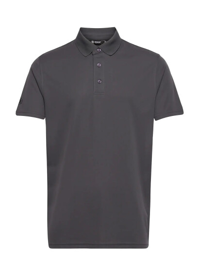 Abacus Mens Cray Drycool Polo - Grey - L