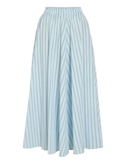 Vila Vivalencia Hw Ankle Skirt/1 Blue 38 Vila Vivalencia Hw Ankle Skirt/1 Blue 38