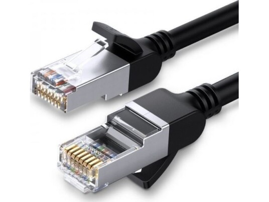 Ugreen Ugreen Nettverkskabel Med Metallplugger Ethernet Rj45 Cat.6 Utp 2M Svart