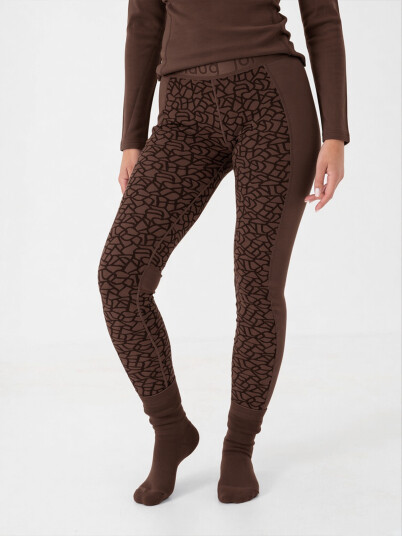 Johaug Win Wool Pant Brun S Johaug Win Wool Pant Brun S