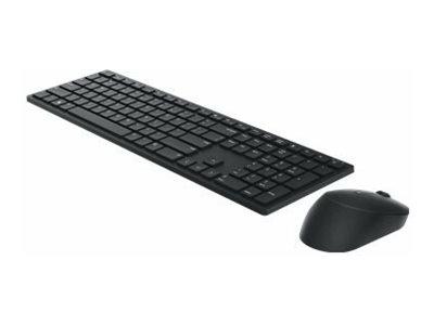 DELL Pro KM5221W - tastatur- og mussett - QWERTZ - Tysk - svart Inn-enhet DELL Pro KM5221W - tastatur- og mussett - QWERTZ - Tysk - svart Inn-enhet