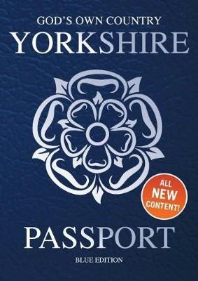Yorkshire Passport  Blue Edition