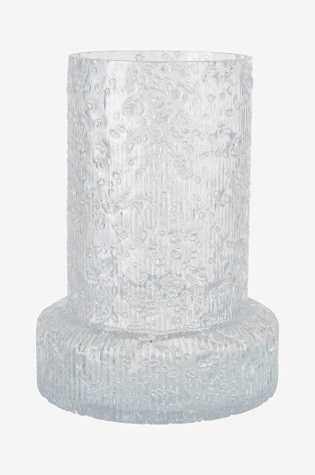 Ellos Home - Vase Cristy høyde 29 cm - Transparent