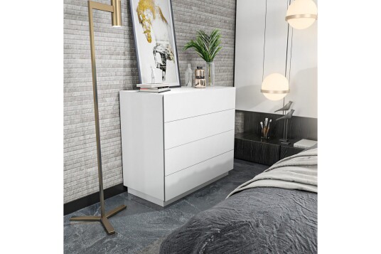 Desgrar Kommode 90x81,6 cm Hvit